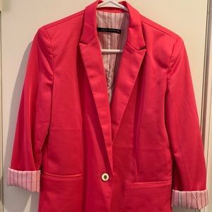Hot pink blazer